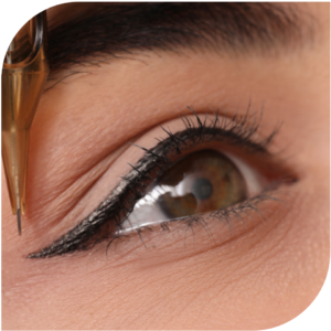 Delineado de ojos Superior o Inferior